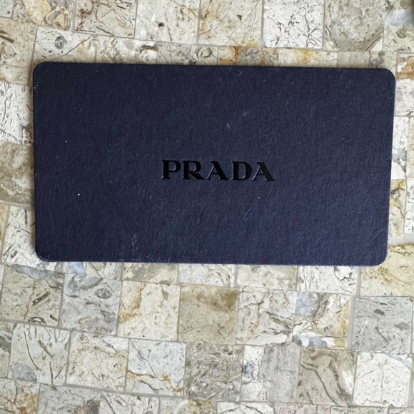 Vintage Prada Semitracolla Tessuto + Vitel Black Shoulder Bag - Picture 4 of 16